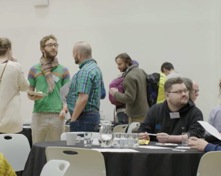 Teachers at governor day